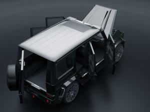 Mercedes G55 Brabus 3D Модель