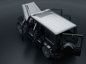 Mercedes G55 Brabus 3D Модель
