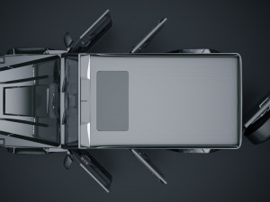 Mercedes G55 Brabus 3D Модель