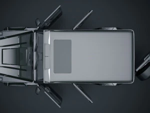 Mercedes G55 Brabus 3D Model
