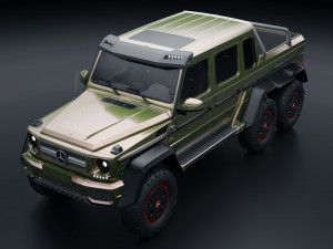 Mercedes AMG G63 6x6 edition 3Dモデル