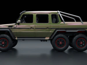 Mercedes AMG G63 6x6 edition 3D Model