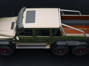 Mercedes AMG G63 6x6 edition 3D Model
