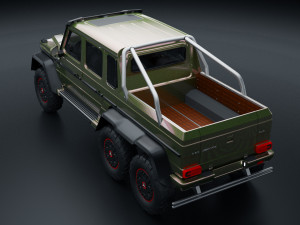 Mercedes AMG G63 6x6 edition 3D Модель