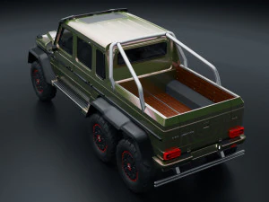 Mercedes AMG G63 6x6 edition 3D Model