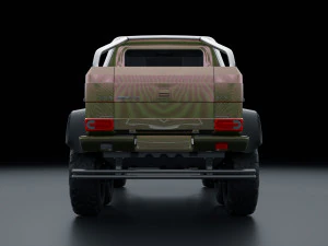 Mercedes AMG G63 6x6 edition 3D Model
