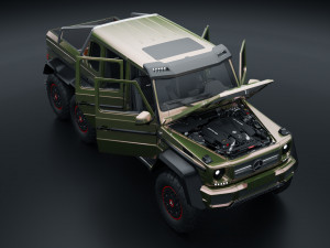 Mercedes AMG G63 6x6 edition 3D Модель
