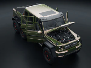 Mercedes AMG G63 6x6 edition 3D Model