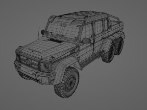 Mercedes AMG G63 6x6 edition 3D Модель