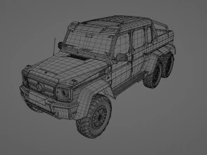 Mercedes AMG G63 6x6 edition 3D Model