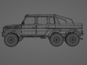 Mercedes AMG G63 6x6 edition 3D Модель