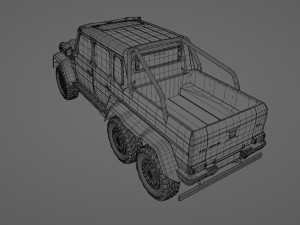Mercedes AMG G63 6x6 edition 3D Модель