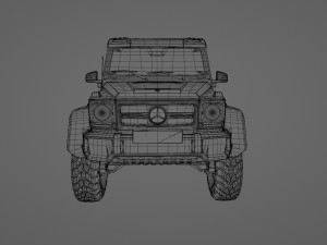 Mercedes AMG G63 6x6 edition 3D Модель