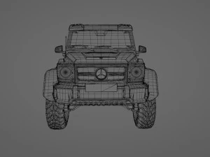 Mercedes AMG G63 6x6 edition 3D Model
