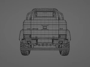 Mercedes AMG G63 6x6 edition 3D Model