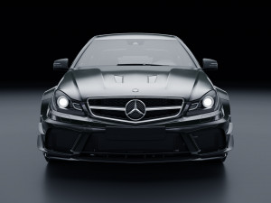 Mercedes Benz C63 AMG Black Series 3D Модель