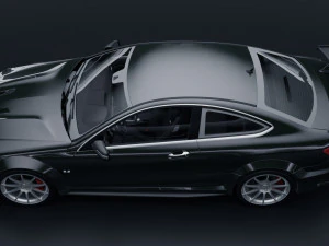 Mercedes Benz C63 AMG Black Series 3D Model