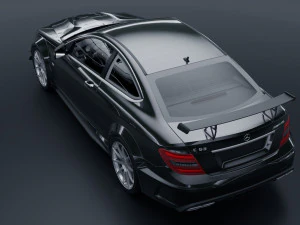 Mercedes Benz C63 AMG Black Series 3D Model