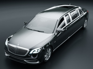 Mercedes Maybach S650 Pullman Model 3D