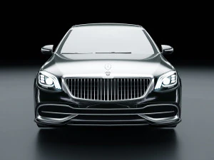 Mercedes Maybach S650 Pullman 3D Model