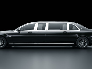 Mercedes Maybach S650 Pullman 3D Model