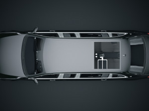Mercedes Maybach S650 Pullman 3D Model