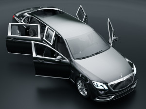 Mercedes Maybach S650 Pullman 3D Model