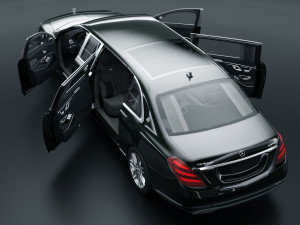 Mercedes Maybach S650 Pullman 3D Model