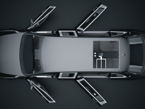 Mercedes Maybach S650 Pullman 3D Model