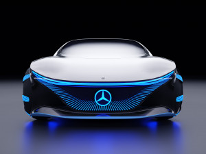 Mercedes Vision avtr 3D Модель