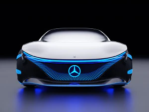 Mercedes Vision avtr 3D Model
