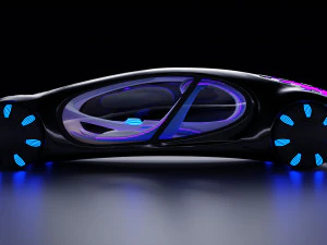 Mercedes Vision avtr 3D Model