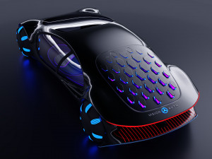 Mercedes Vision avtr 3D Модель