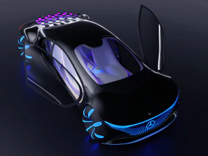 Mercedes Vision avtr 3D Model