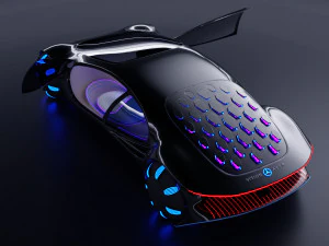 Mercedes Vision avtr 3D Model