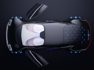 Mercedes Vision avtr 3D Модель