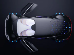 Mercedes Vision avtr 3D Model