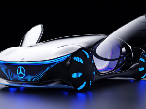 Mercedes Vision avtr 3D Модель