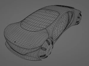 Mercedes Vision avtr 3D Model
