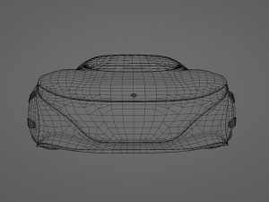 Mercedes Vision avtr 3D Модель