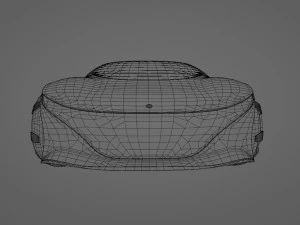 Mercedes Vision avtr 3D Model
