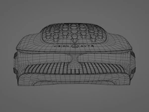 Mercedes Vision avtr 3D Model