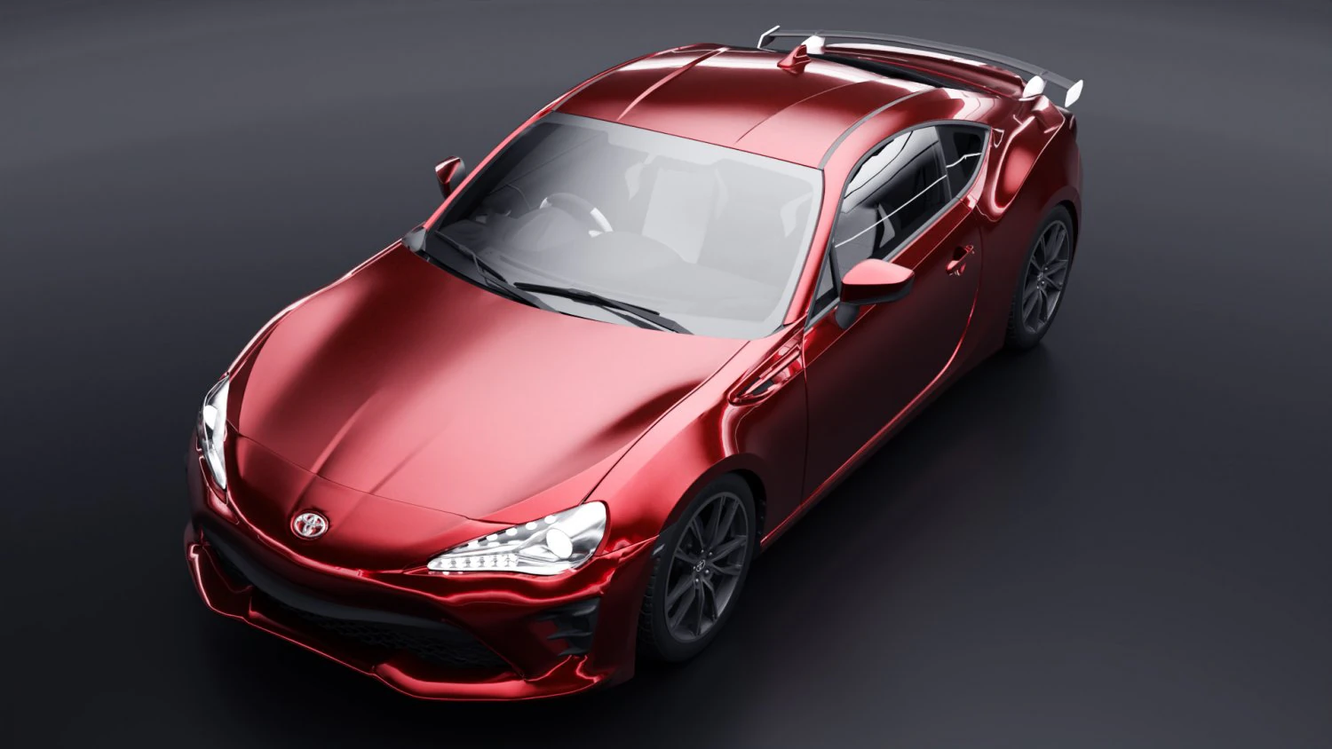 Toyota GT86 3D Model .c4d .max .obj .3ds .fbx .stl .blend