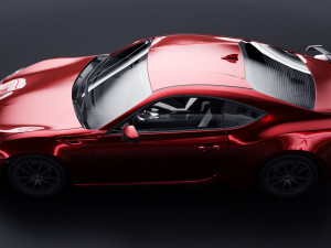 Toyota GT86 Modelo 3D