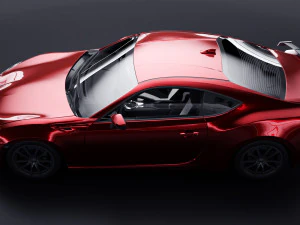 Toyota GT86 3D Model