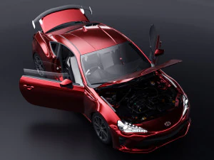 Toyota GT86 3D Model