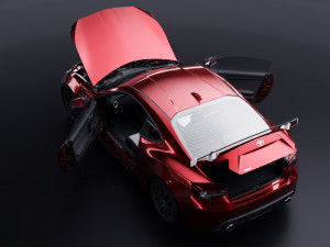 Toyota GT86 Modelo 3D