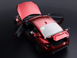 Toyota GT86 3D Model