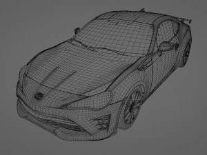 Toyota GT86 3D Model