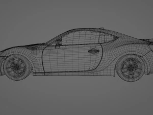 Toyota GT86 3D Model